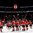 MONTREAL, CANADA - DECEMBER 26: Team Canada salutes the crowd after defeating Team Slovakia 8-0 during preliminary round action at the 2015 IIHF World Junior Championship. (Photo by Richard Wolowicz/HHOF-IIHF Images)

